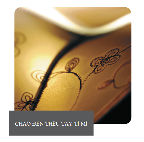 Chao đèn quạt trần Belle