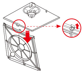 tháo lắp quạt ốp trần sa