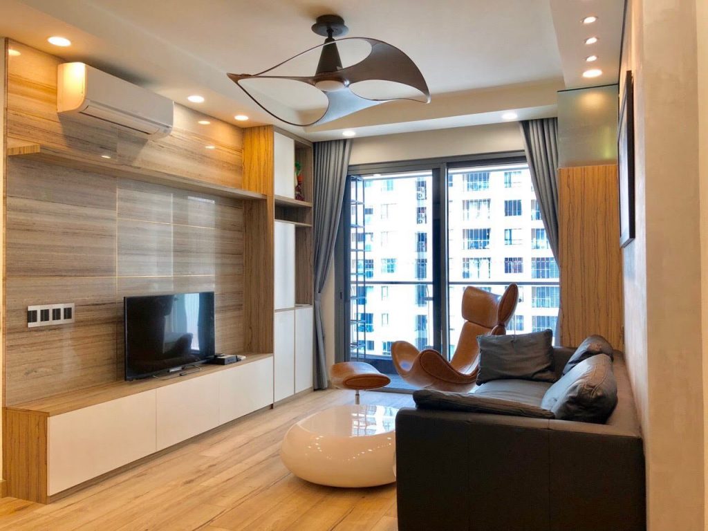 quạt trần Swish được lắp đặt tại chung cư cao cấp