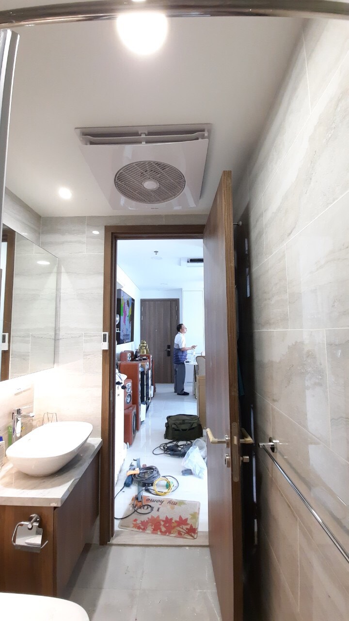 quạt ốp trần sa lắp nhà vệ sinh rất phù hợp