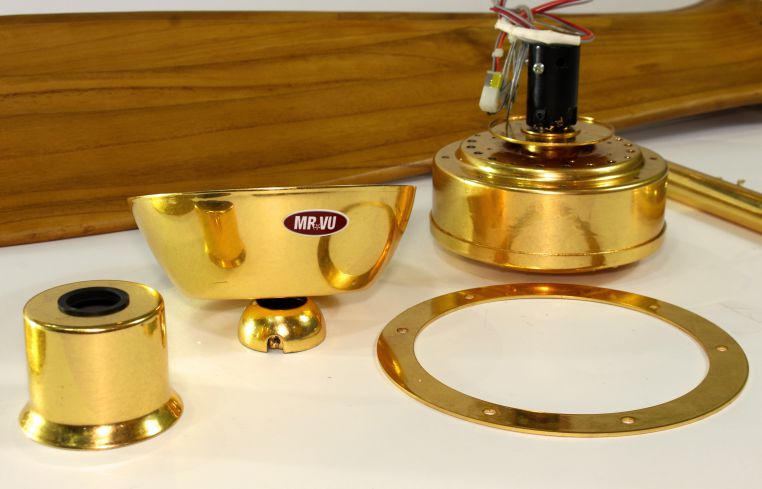 động cơ quạt trần Timmer mạ vàng