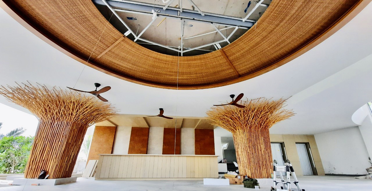 Thân quạt được xử lí chống oxi hoá ăn mòn muối biển, nên sử dụng cho vùng biển không lo bị gỉ sét