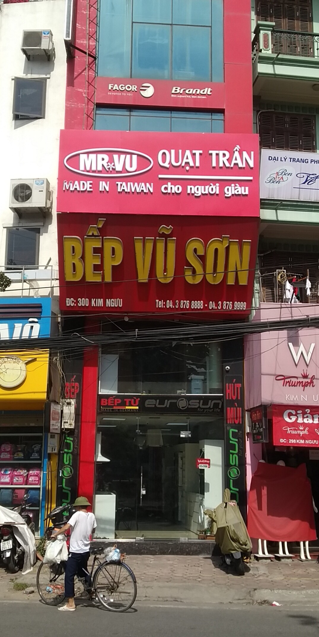 Quạt trần Mr.Vũ đã có mặt tại Bếp Vũ Sơn