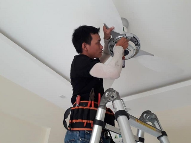 Dịch vụ sửa chữa quạt trần uy tín chất lượng nhất hiện nay