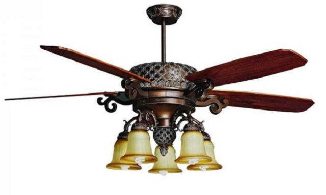 Sản phẩm quạt trần đèn chùm có bền và mát không