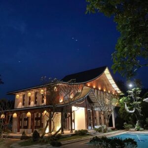 Không gian trong ngoài An Nhiên Villa sang trọng không thể thiếu quạt trần MrVu-Eagle