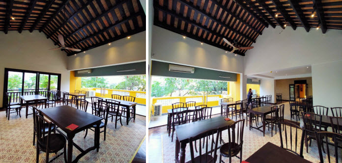 Quạt Mr Vũ Eagle trong từng gian Nhà hàng