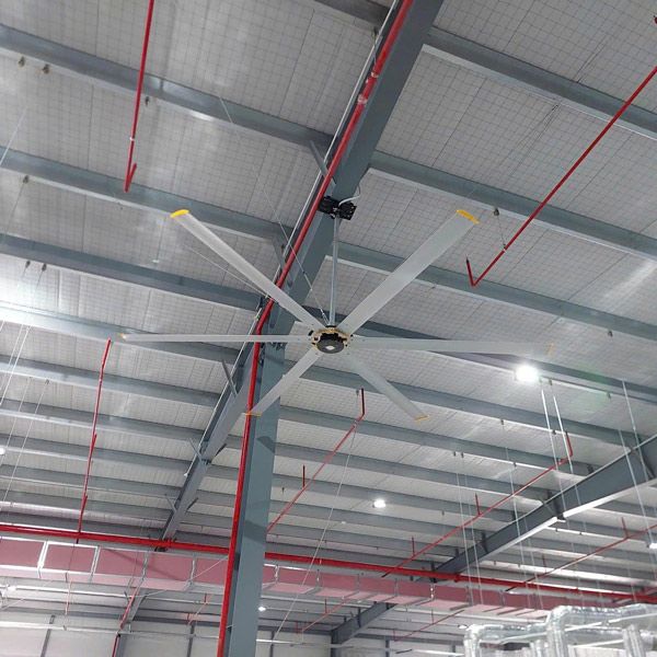 Cánh quạt chế tác từ hợp kim nhôm siêu nhẹ và bền