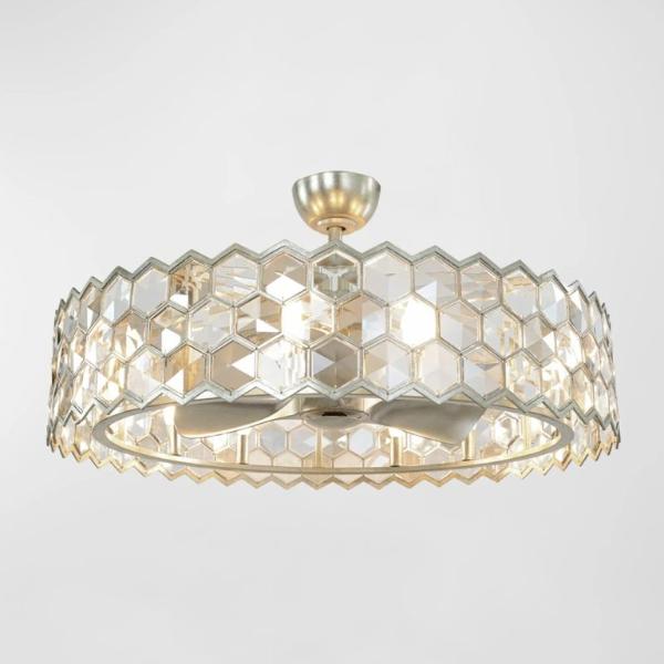 Cách lắp quạt trần chung cư chi tiết, đúng chuẩn 14 Quạt trần tích hợp đèn