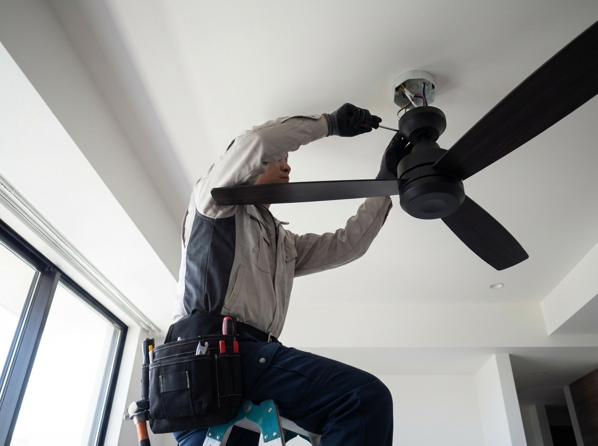 Cách lắp quạt trần chung cư chi tiết, đúng chuẩn 31 Quạt trần chung cư ngày càng được nhiều gia đình lựa chọn