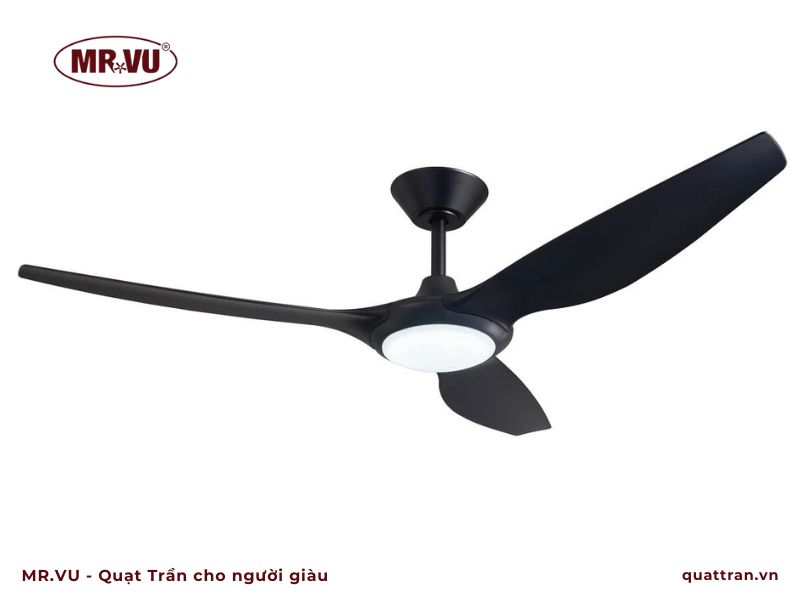 phong cách quạt trần chung cư