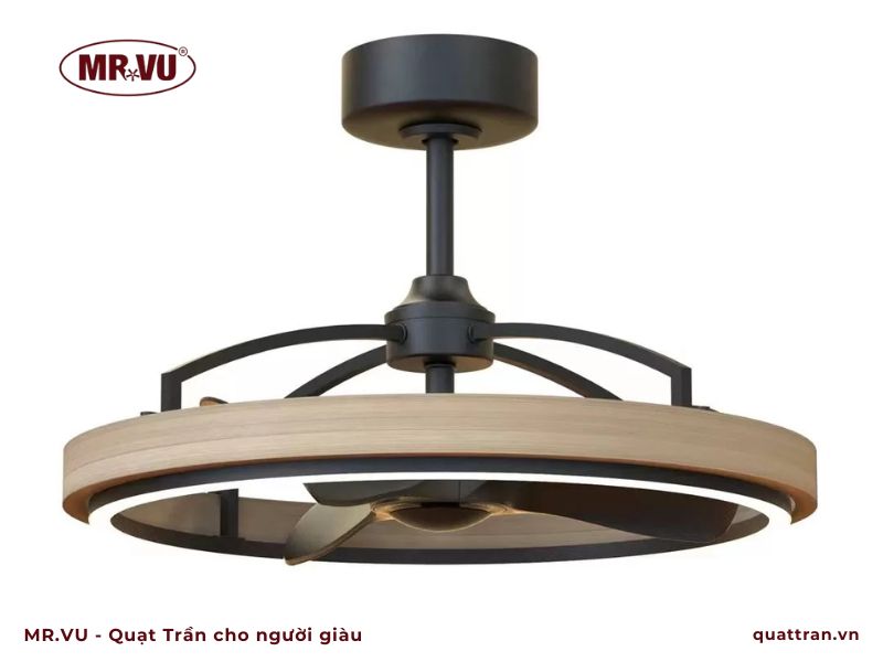 phong cách quạt trần chung cư