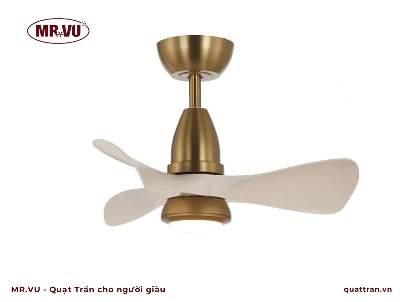 quạt trần phòng ngủ lưu thông không khí