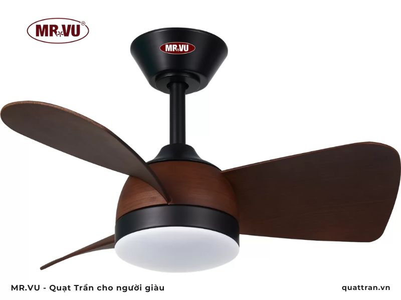 lưu ý lắp đặt quạt trần phòng ngủ