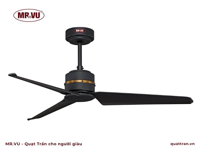 quạt trần phòng ngủ yên tĩnh