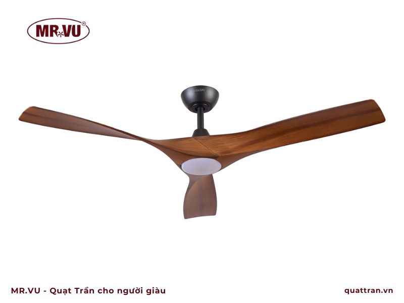 quạt trần phòng ngủ lưu thông không khí