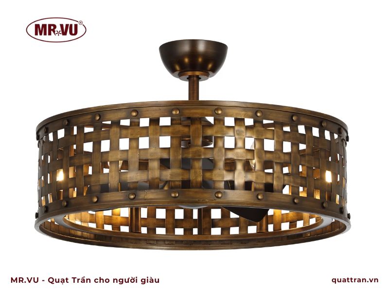 quạt trần chung cư cổ điển