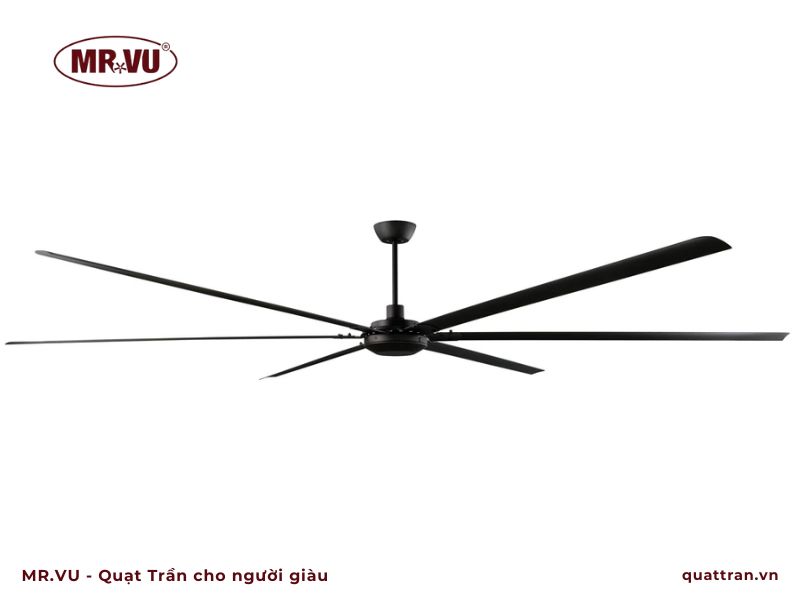 Đặc điểm quạt trần công nghiệp