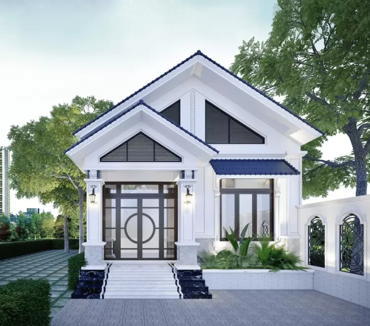 55+ Mẫu nhà mái Thái cấp 4 đẹp, hiện đại, xu hướng 2025