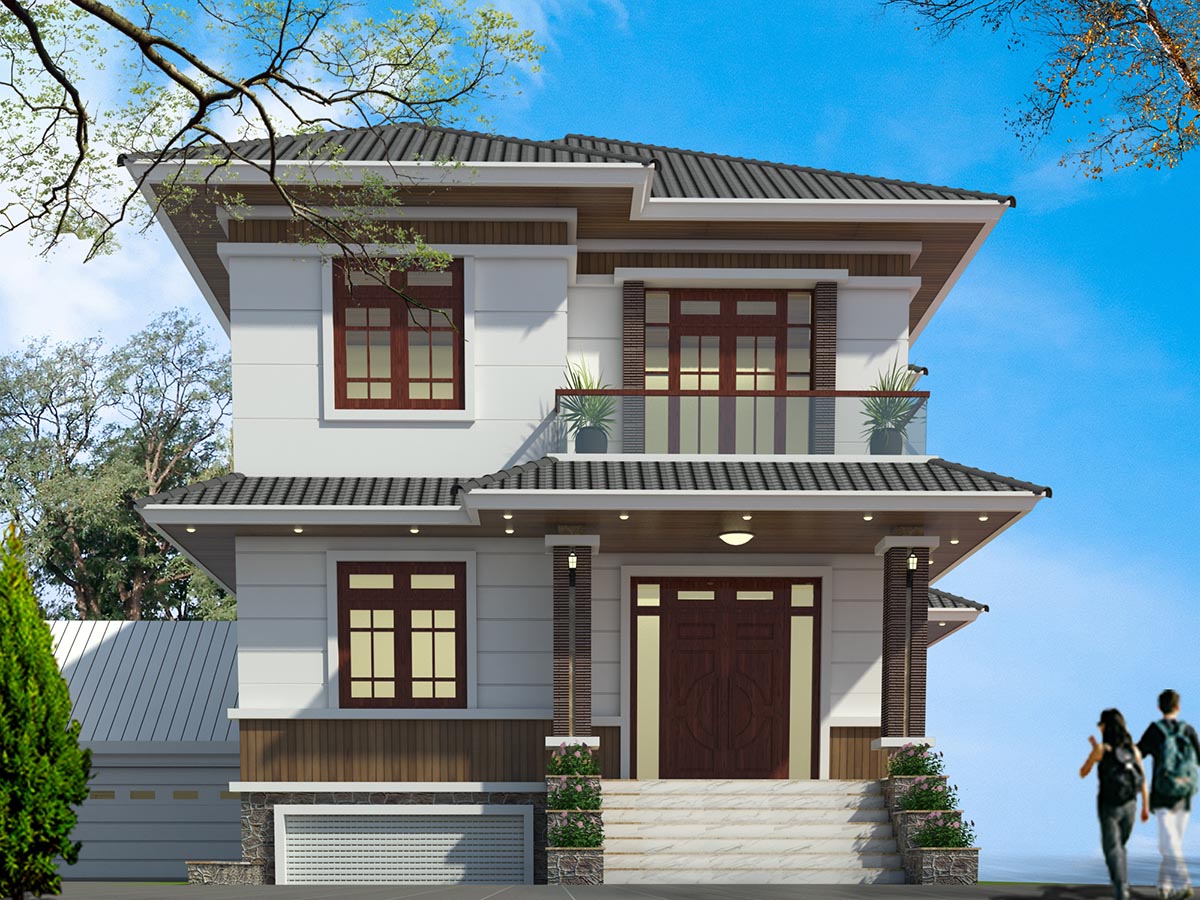 2021] TOP những mẫu nhà 2 tầng có tầng hầm hot nhất - Soul Concept