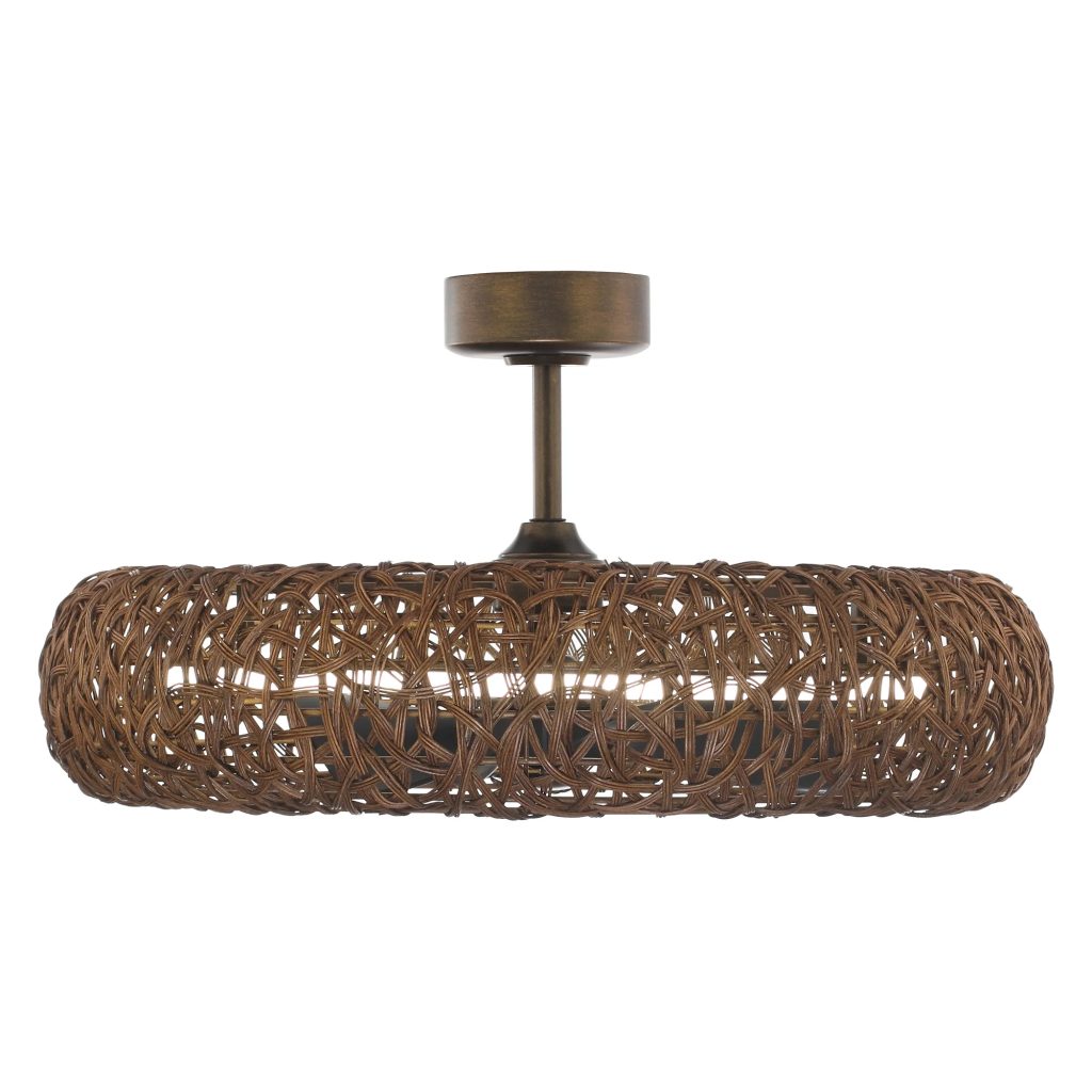 Quạt Vicky khi bật đèn