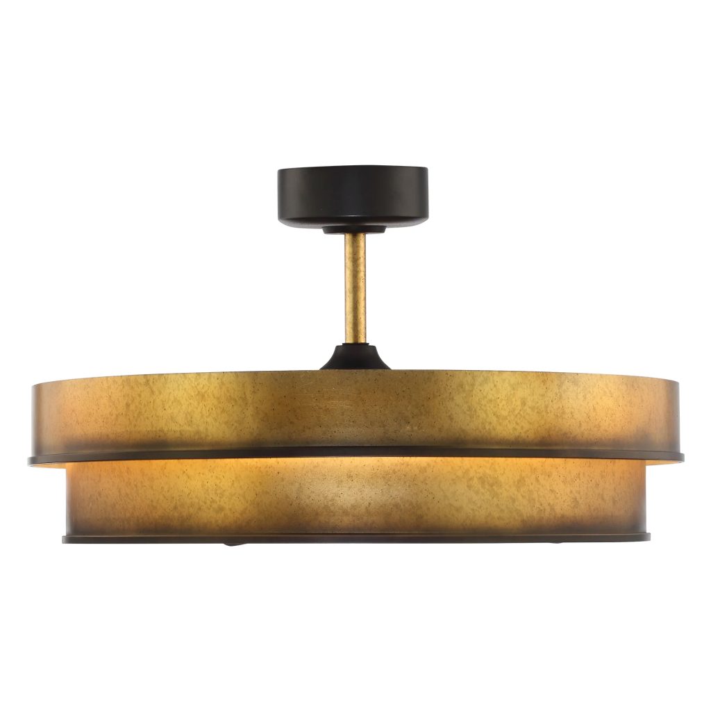 Quạt đèn led Cage nhìn ngang