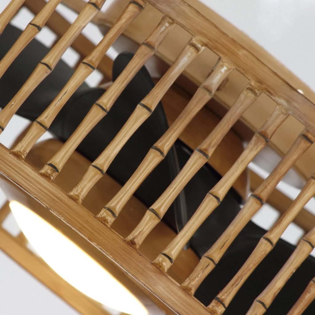 Thân quạt hình cây trúc vàng