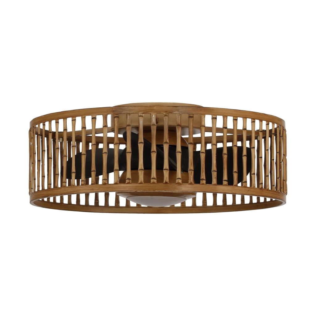 Quạt hình cây trúc CANE khi không bật đèn