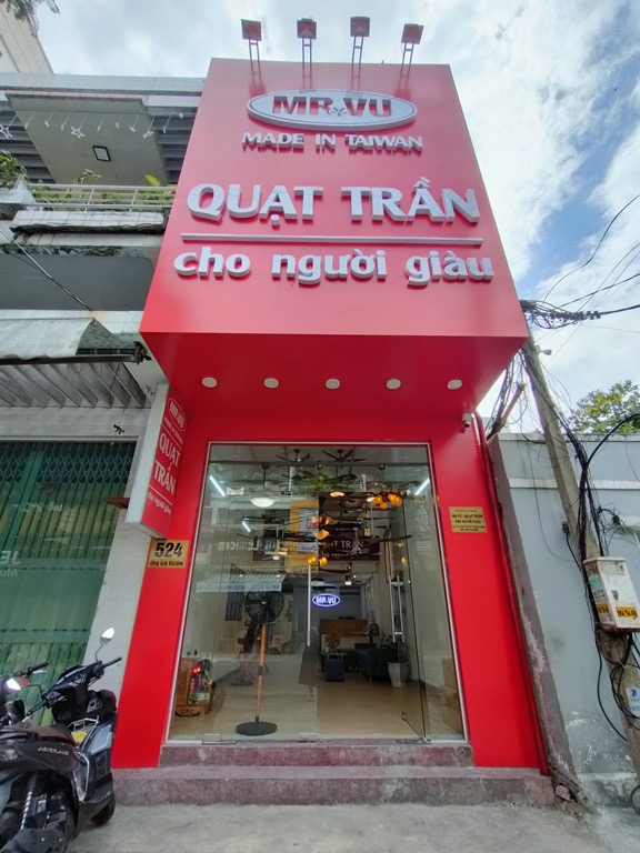 Showroom quạt trần Mr.Vũ tại Đà Nẵng