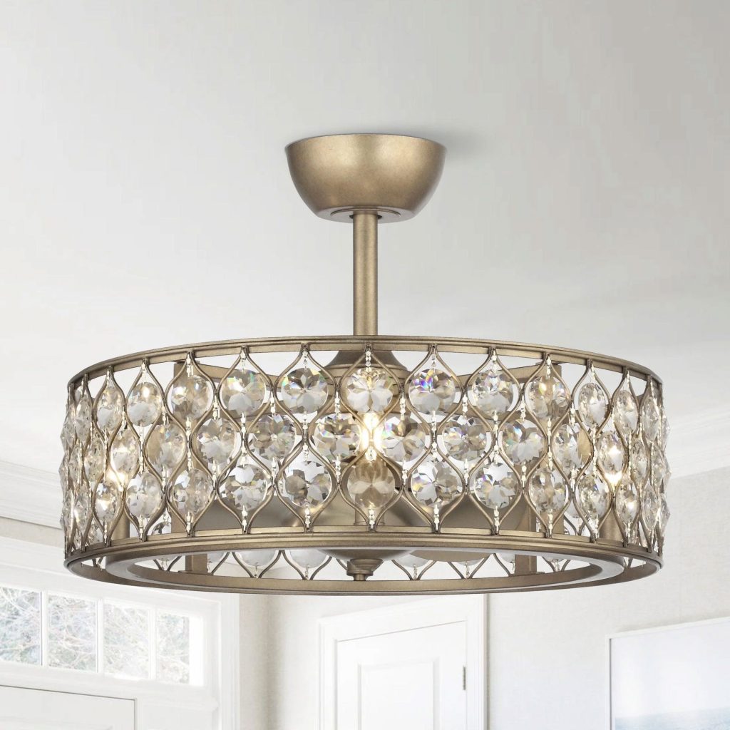 Quạt trần Pha lê