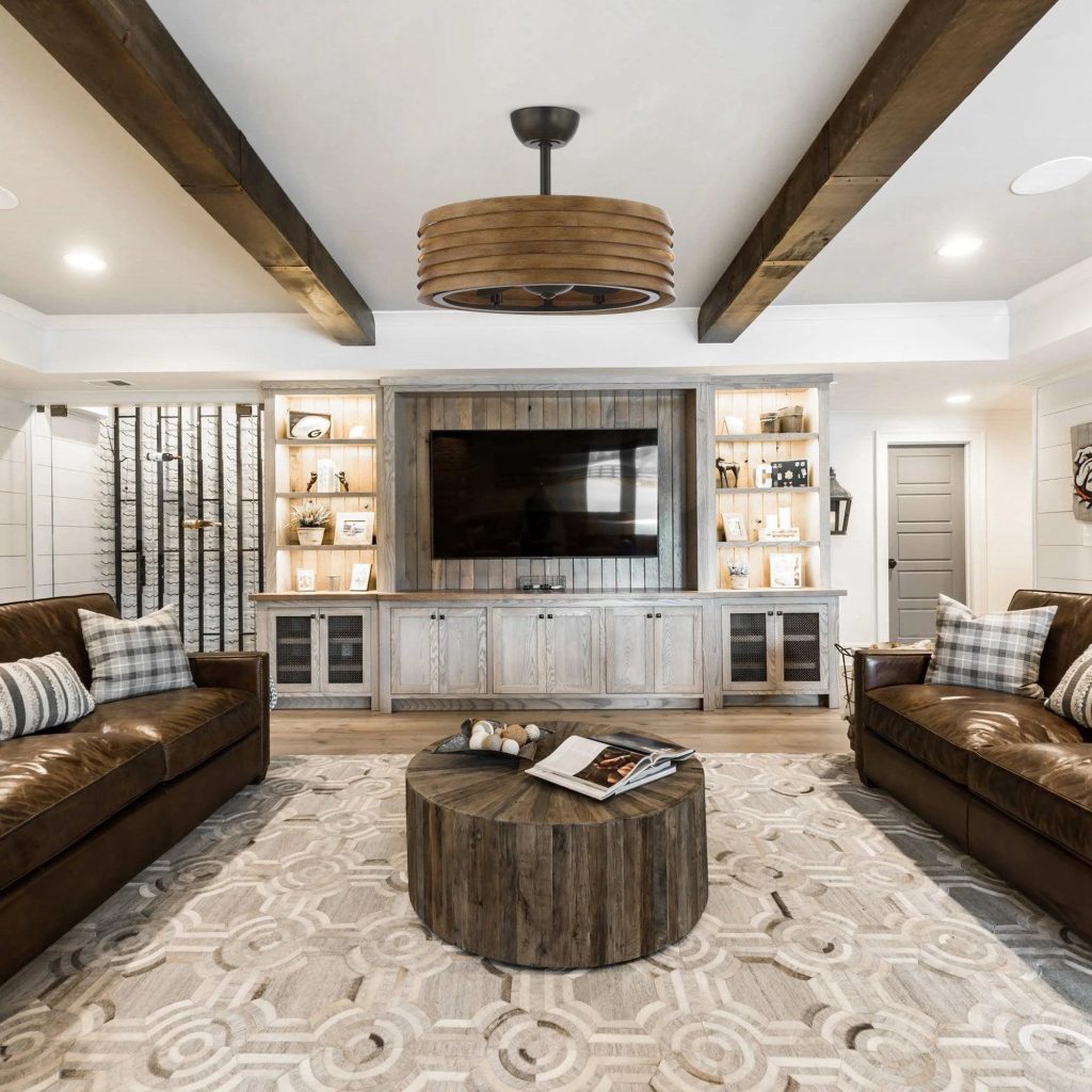 Ganga - Quạt trần đèn phòng khách - Phong cách độc lạ