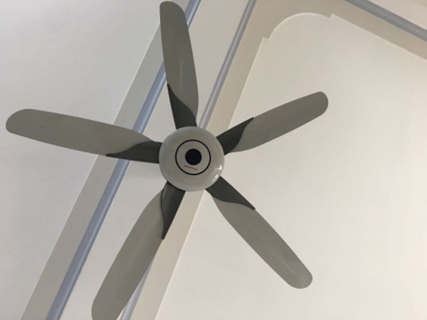 Quạt trần QT-1500X sải cánh 150cm tạo luồng gió mạnh, làm mát đều cho không gian rộng