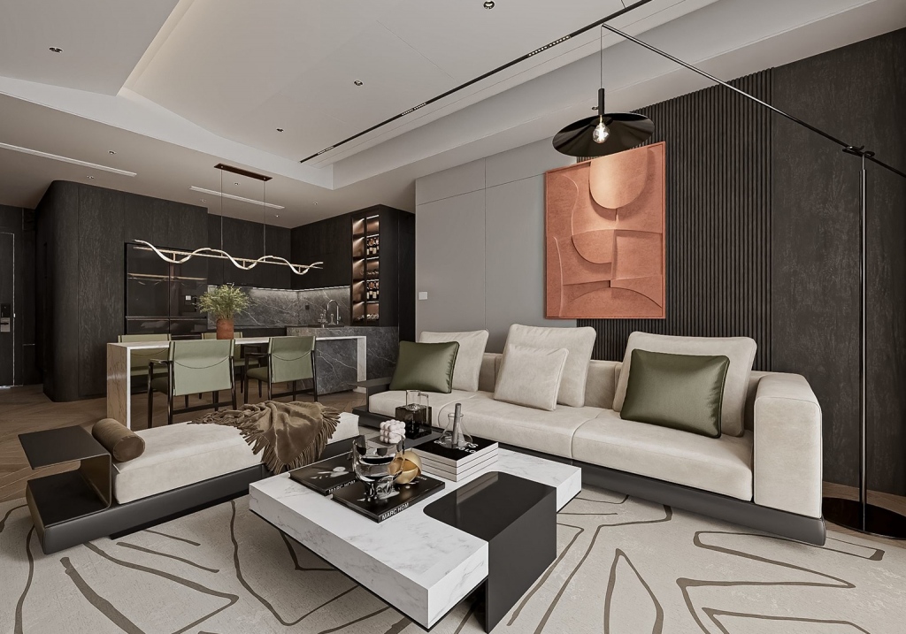 thiết kế nội thất phòng khách