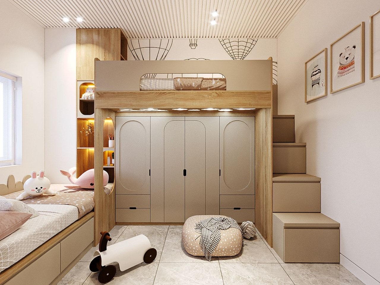 thiết kế nội thất phòng ngủ