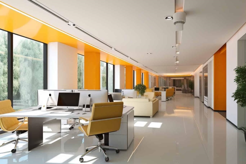 thiết kế nội thất văn phòng