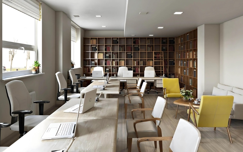 thiết kế nội thất văn phòng