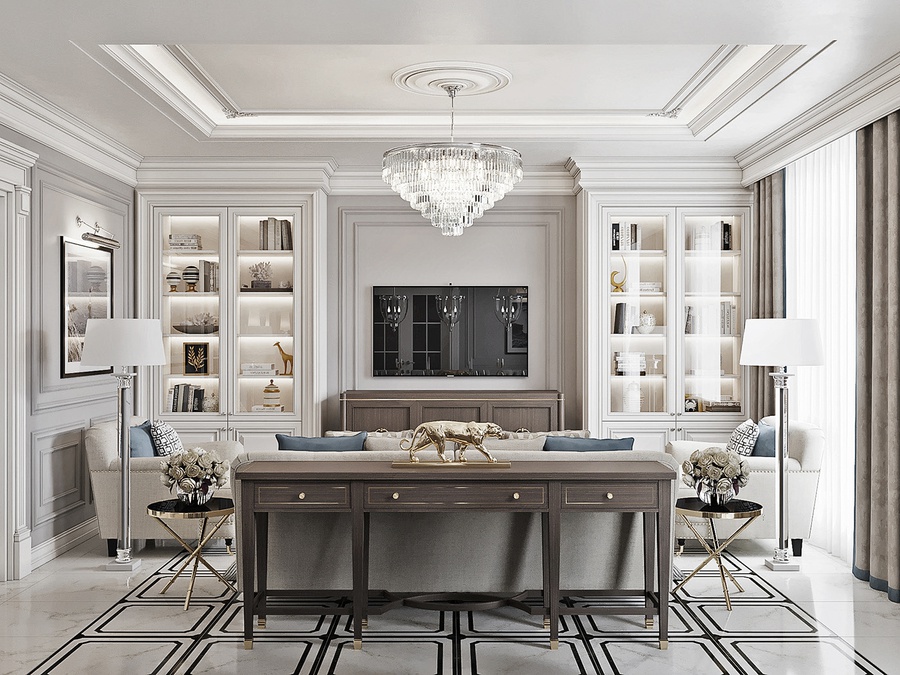 trang trí phòng khách