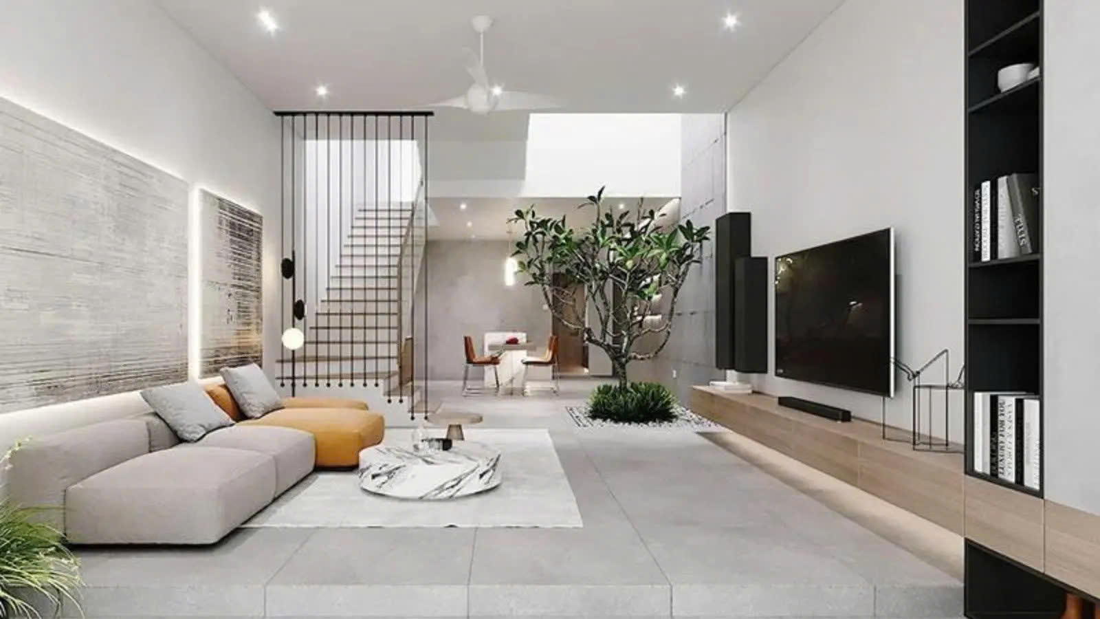 trang trí phòng khách