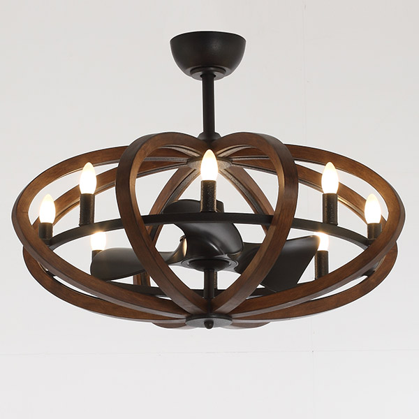 Quạt trần 3 cánh có tích hợp đèn chiếu sáng, giải pháp tiết kiệm không gian hiện đại