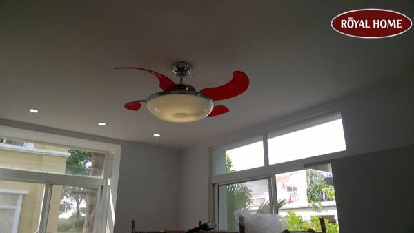 Quạt trần Mr.Vũ MELA 4 cánh