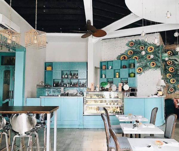 Quạt trần PALM 4 cánh (gỗ/vân gỗ)