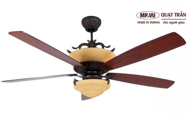 Các mẫu quạt trần chung cư đẹp, sang trọng Mr.Vu
