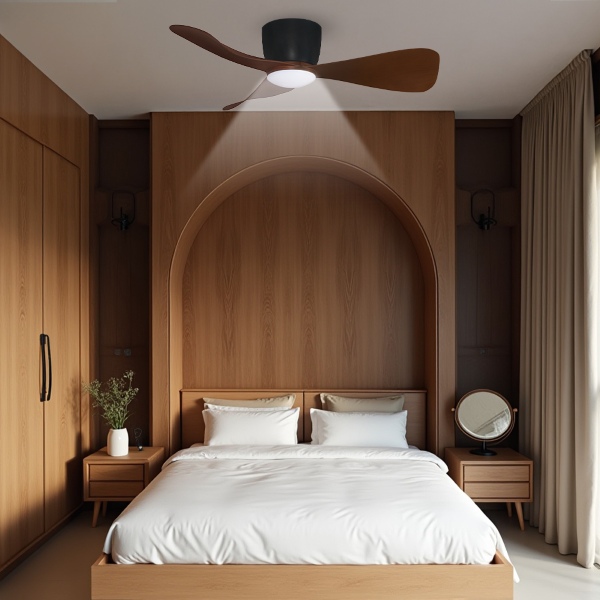 Quạt trần mini phòng ngủ sang xịn, giá ưu đãi 2026 15 Quạt trần mini mang đến luồng gió nhẹ nhàng, nâng niu giấc ngủ suốt đêm