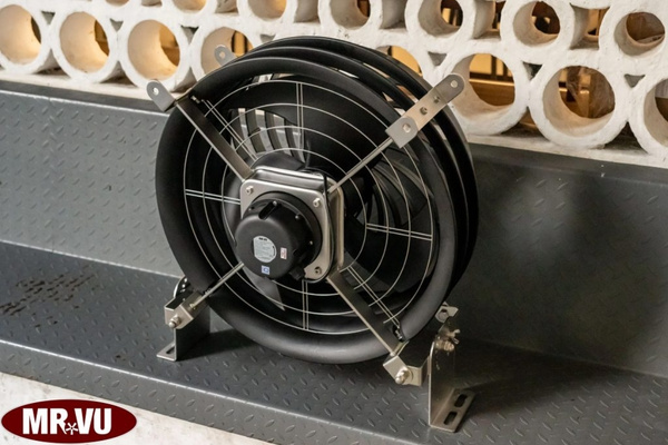 Quạt công nghiệp nhỏ KOSMO-10 linh hoạt để lắp tường/trần/xà cho không gian vừa và nhỏ