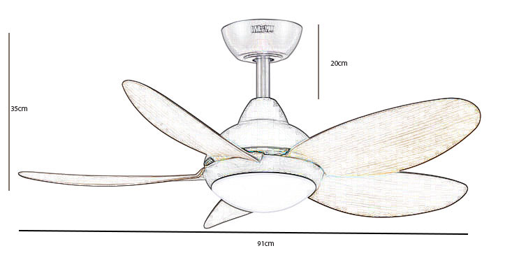 Quạt trần TINY 1 kich-thuoc-TINY