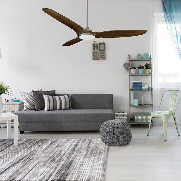 7+ Quạt trần có đèn điều khiển từ xa chạy êm nhất hiện nay 12 Quạt trần tích hợp đèn LED với thiết kế sang trọng, thay thế đèn trang trí giữa phòng