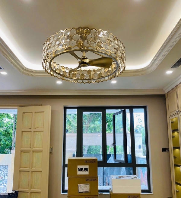 Quạt trần đèn là giải pháp làm mát và chiếu sáng cho mọi không gian