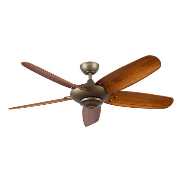 Quạt trần ROSE cánh gỗ nguyên khối, sang trọng phong cách cổ điển