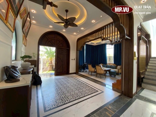 Chiều cao trần là yếu tố quan trọng khi chọn quạt trần đèn trang trí phòng khách