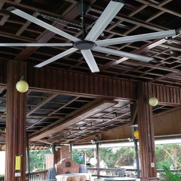 Ứng dụng của quạt trần HVLS sải cánh lớn lựa chọn cho nhà xưởng, không gian mở và trần cao
